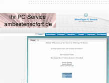 Tablet Screenshot of ambestensofort.de